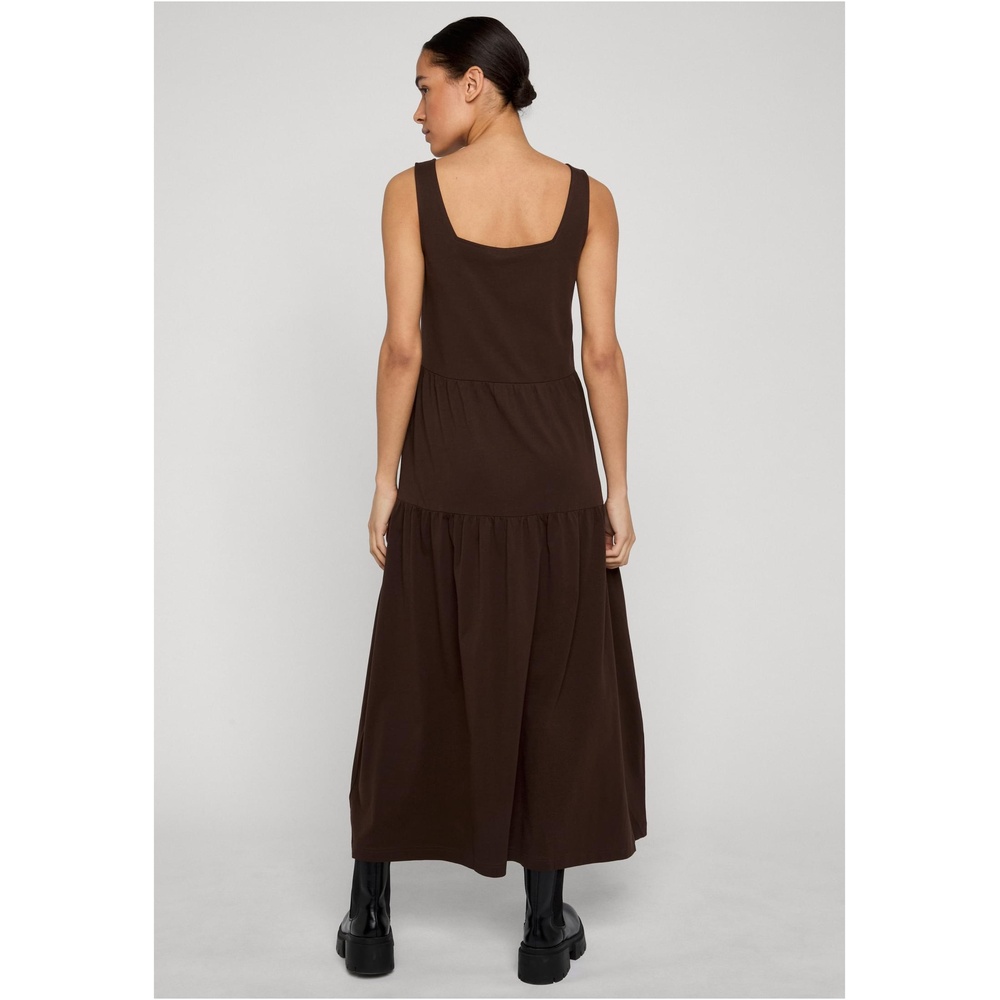 Urban Classics - 7/8 Length Valance Summer Long dress - Brown